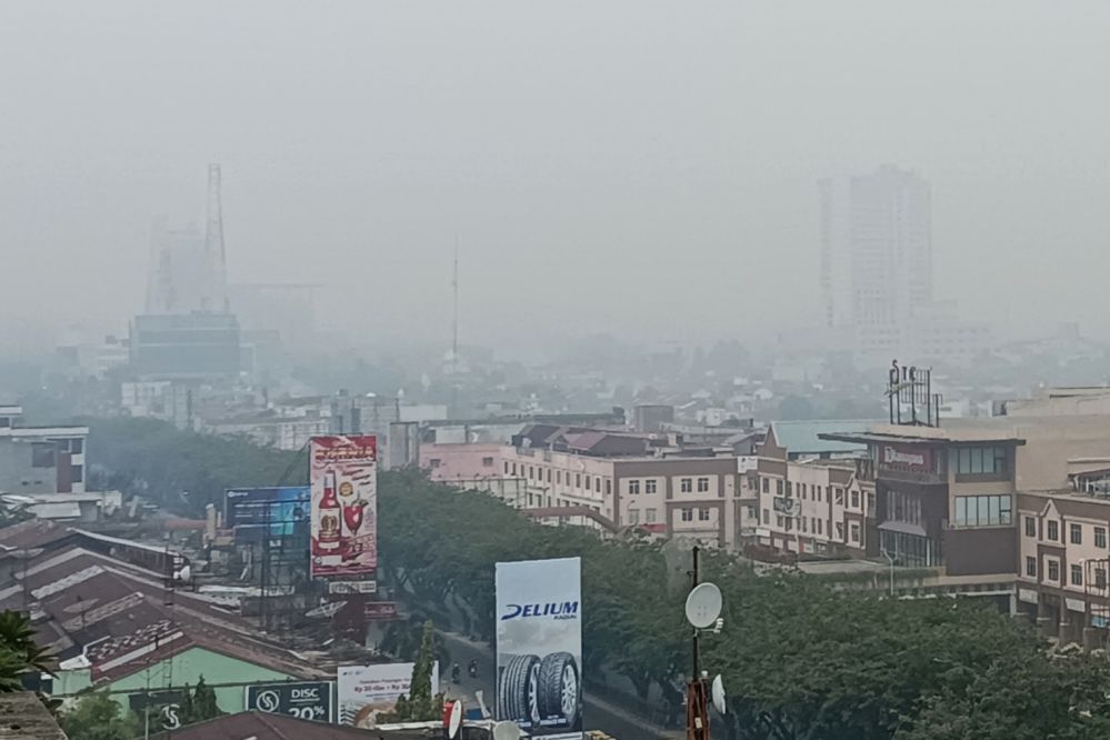 Cemas dengan Kabut Asap, Anggota DPRD Pekanbaru Desak Pemerintah Ambil Tindakan