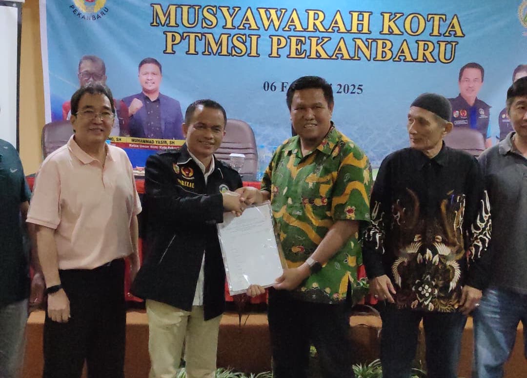Adrizal Kembali Pimpin PTMSI Pekanbaru, Siap Tingkatkan Prestasi Tenis Meja