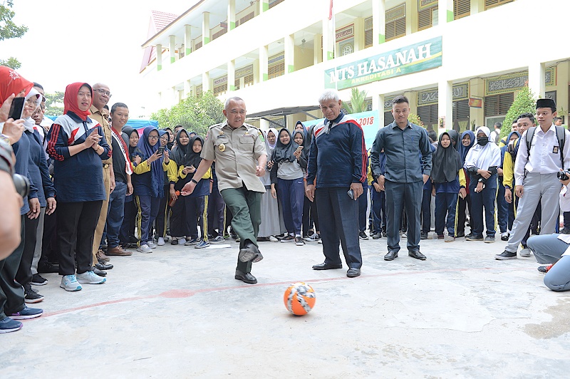 Gubri Buka Turnamen Futsal Hasanah Cup XI 2018