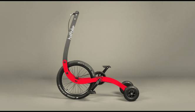 Halfbike, Sepeda Roda Tiga untuk Dewasa