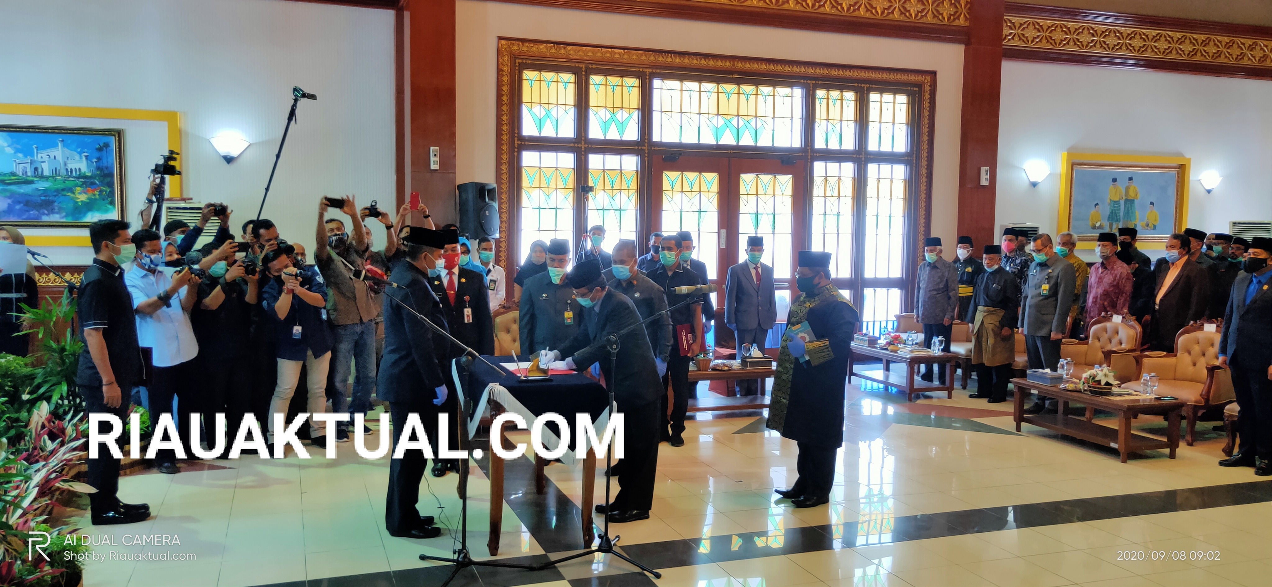 Arfan Usman Resmi Duduki Kursi Sekdakab Siak, Ini Pesan Bupati Alfedri