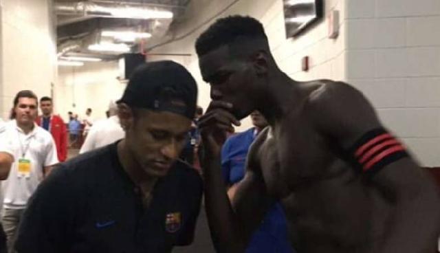 MU Kerahkan Pogba untuk Bujuk Neymar