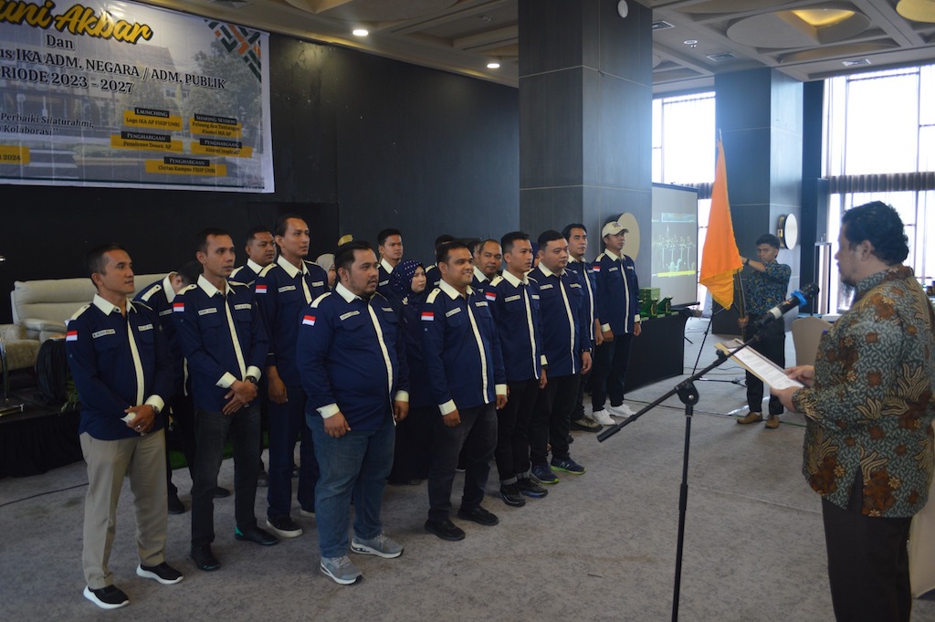 Pengurus IKA Prodi Asministrasi Negara/Publik fisip UNRI Periode 2023-2027 Resmi Dilantik