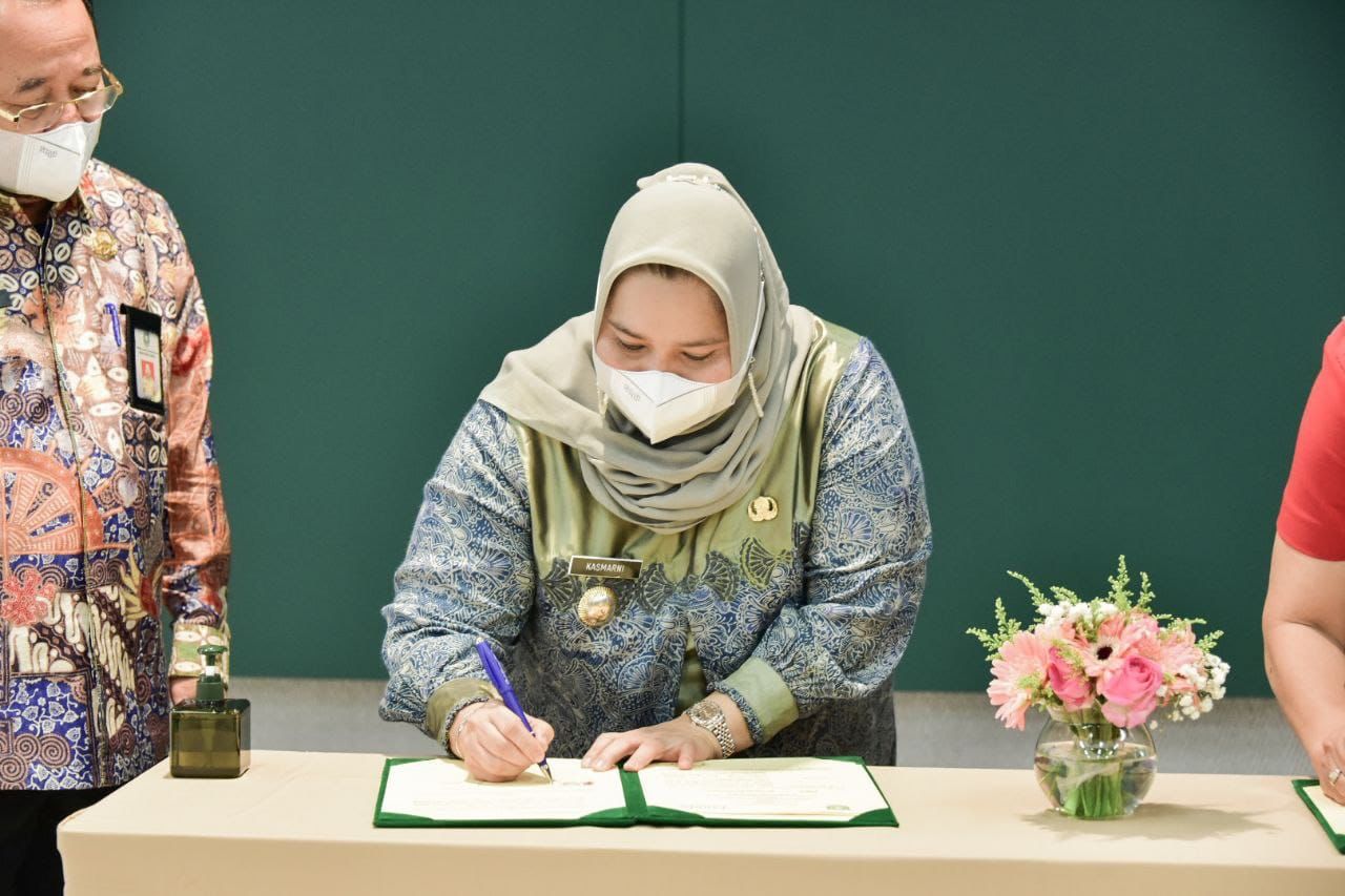 Tingkatkan Kualitas Pendidikan, Pemkab Bengkalis MoU dengan Tanoto Foundation