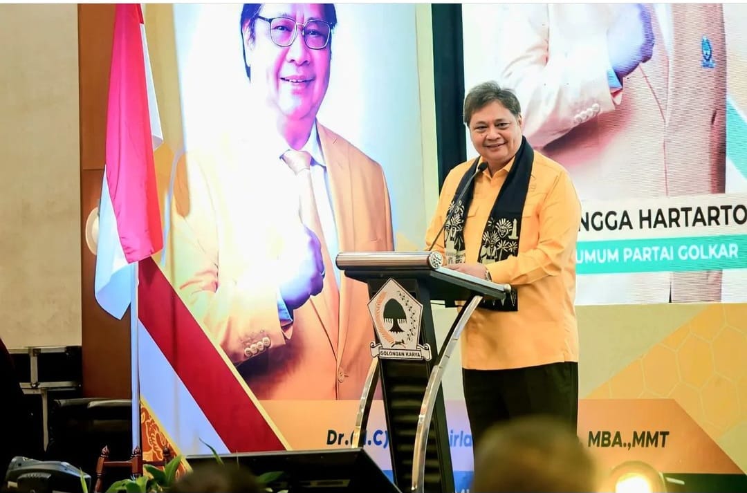 Tingkat Kesukaan Masyarakat pada Airlangga Jadi Modal Tingkatkan Elektabilitas