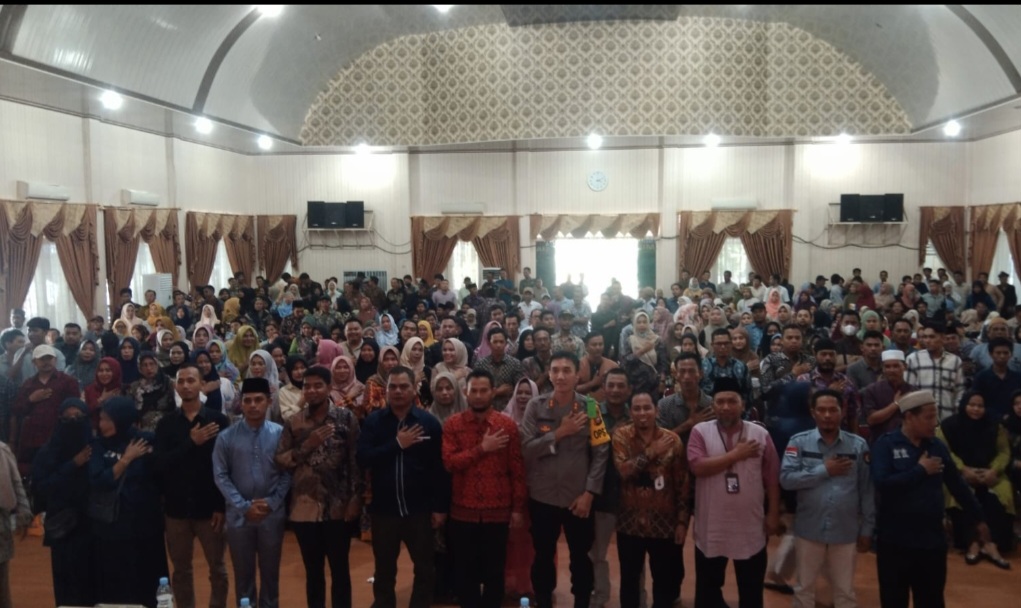 Sukseskan Pemilu 2024, Kapolres Rohil Imbau KPPS Jaga Integritas