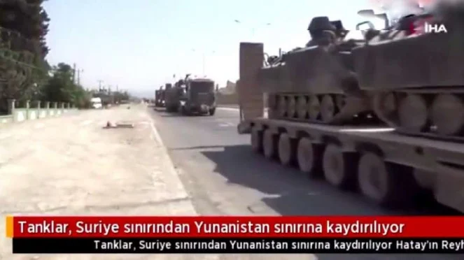 Memanas, Turki Kerahkan Puluhan Tank ke Perbatasan Yunani