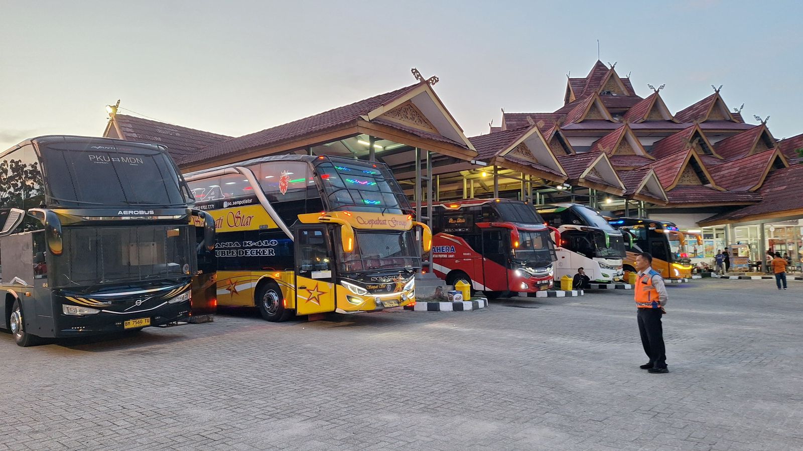 Jelang Nataru Terminal BRPS Pekanbaru Masih Sepi, Lonjakan Penumpang Diprediksi 18 Desember