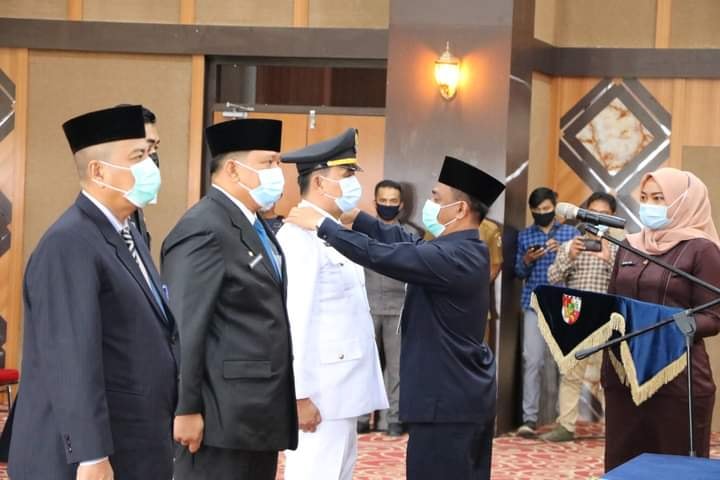 Pemko Pekanbaru Lantik Ratusan Pejabat Struktural