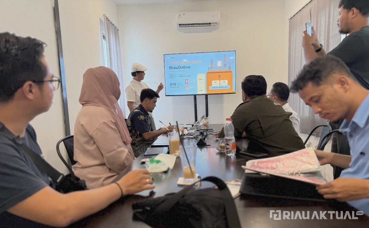 Survei Litbang RiauOnline: 78,05% Warga Yakin Agung-Markarius Mampu Selesaikan Masalah Kota