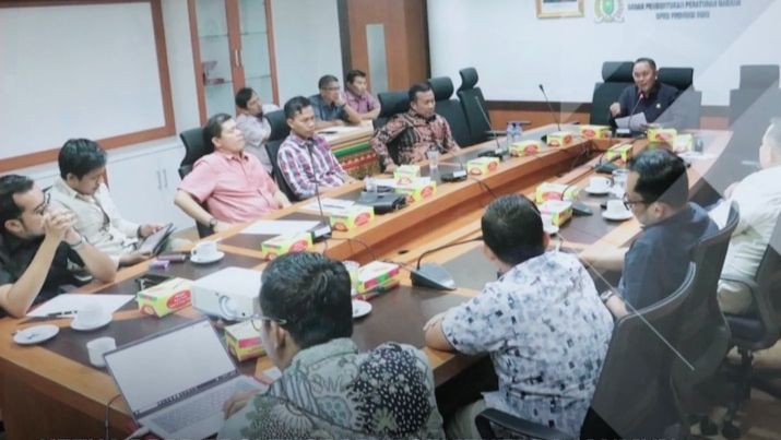 DPRD Riau Gelar Rapat Internal Penyusunan Tatib