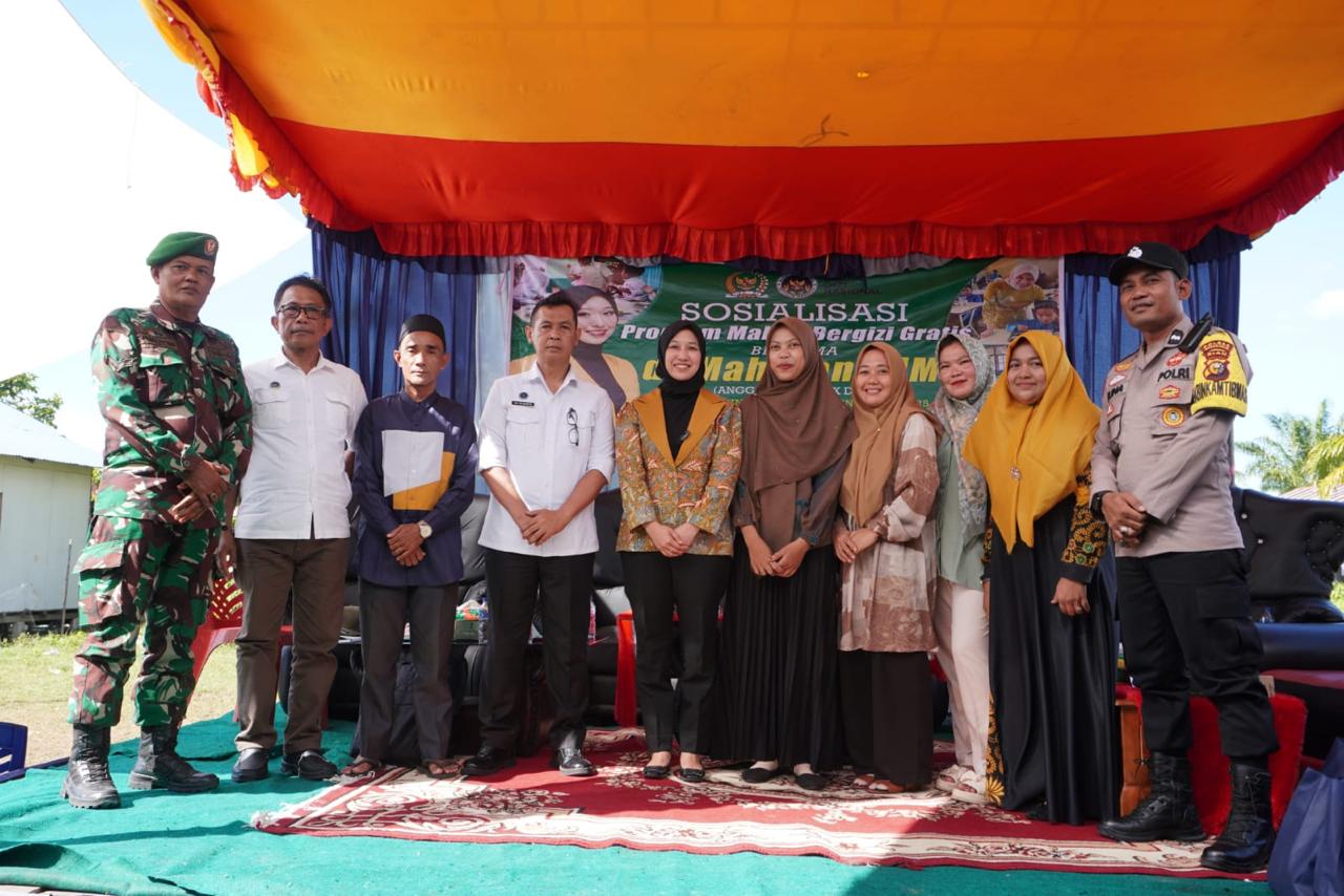 Ratusan Warga Hadiri Sosialisasi Program Makan Bergizi Gratis di Bagansiapiapi