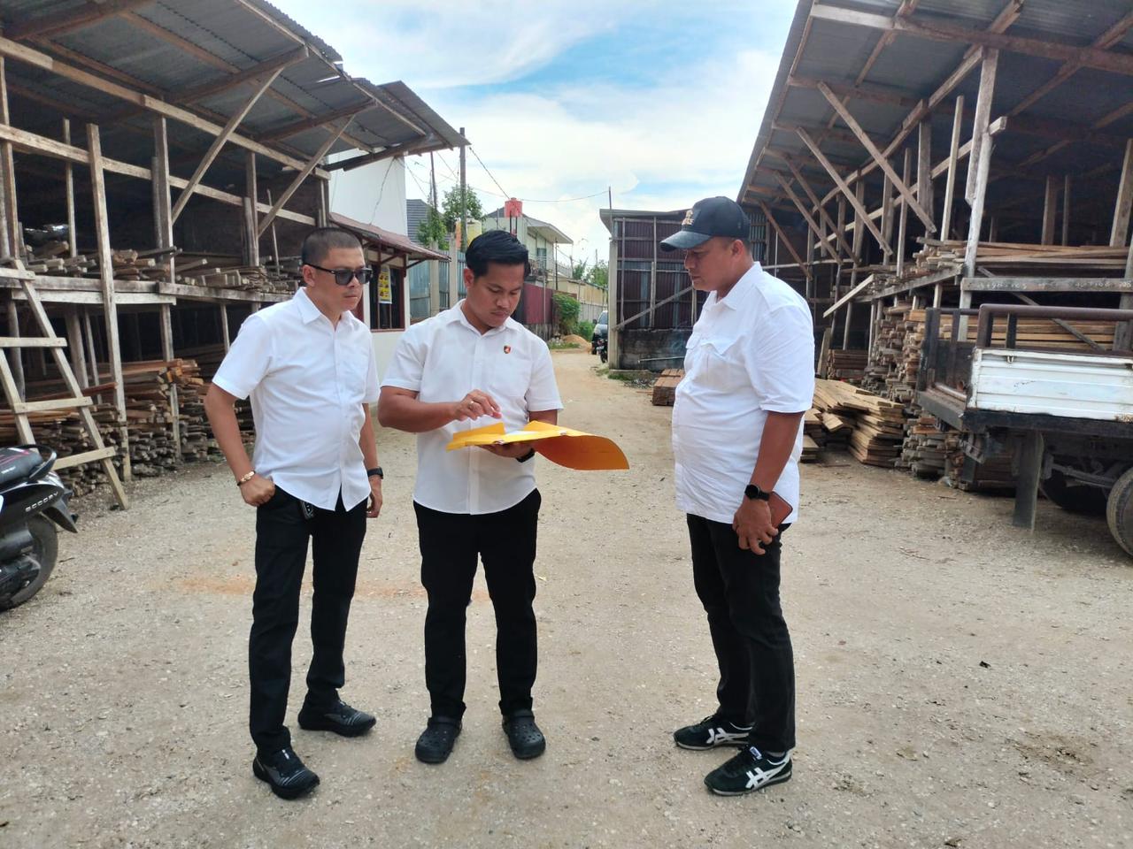 Polres Kampar Tepis Isu Sawmil Ilegal Milik Polisi, Gudang Kayu Punya Izin Usaha