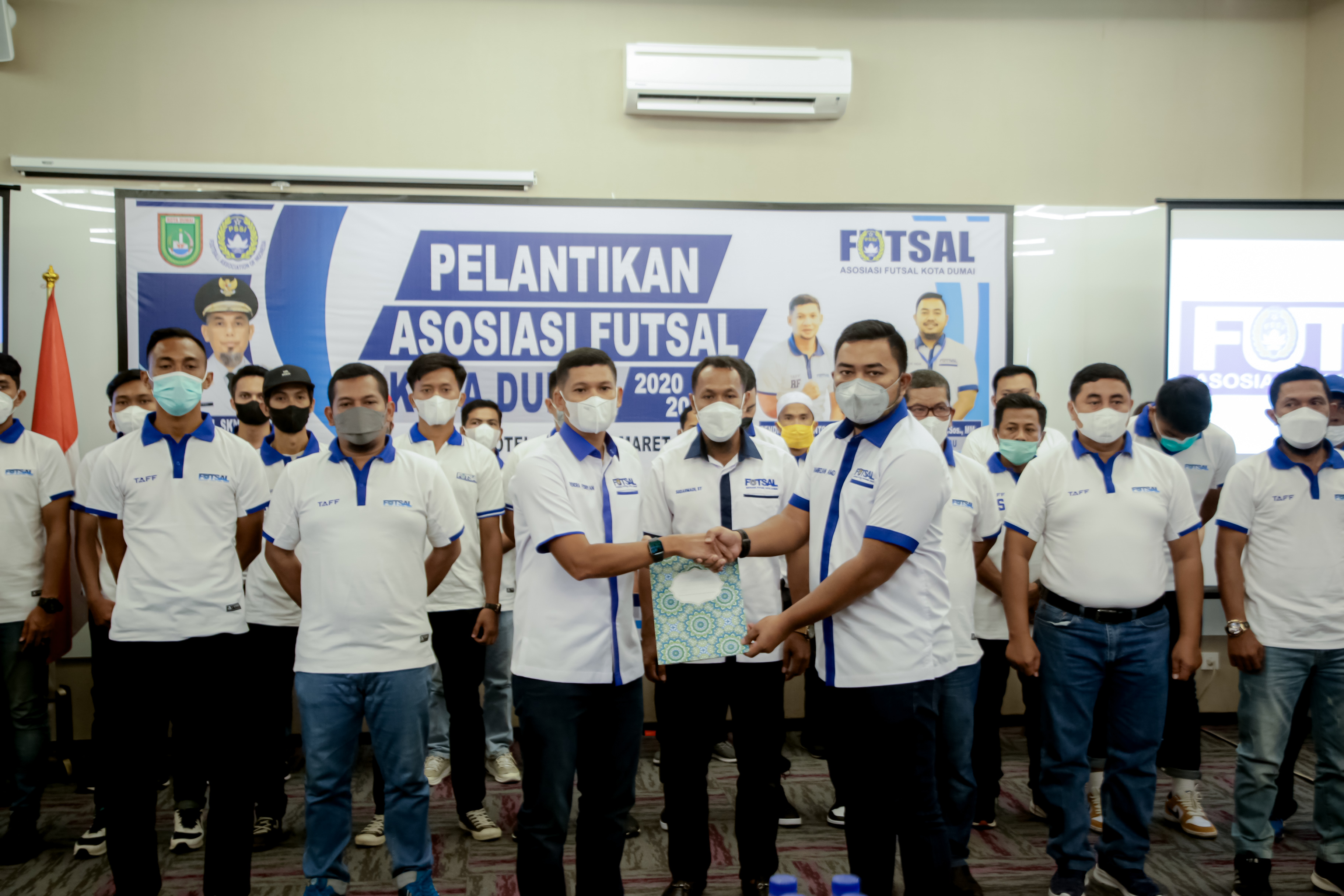 Resmi Dilantik, AFK Dumai Siap Bersinergi Demi Prestasi Olahraga Futsal 