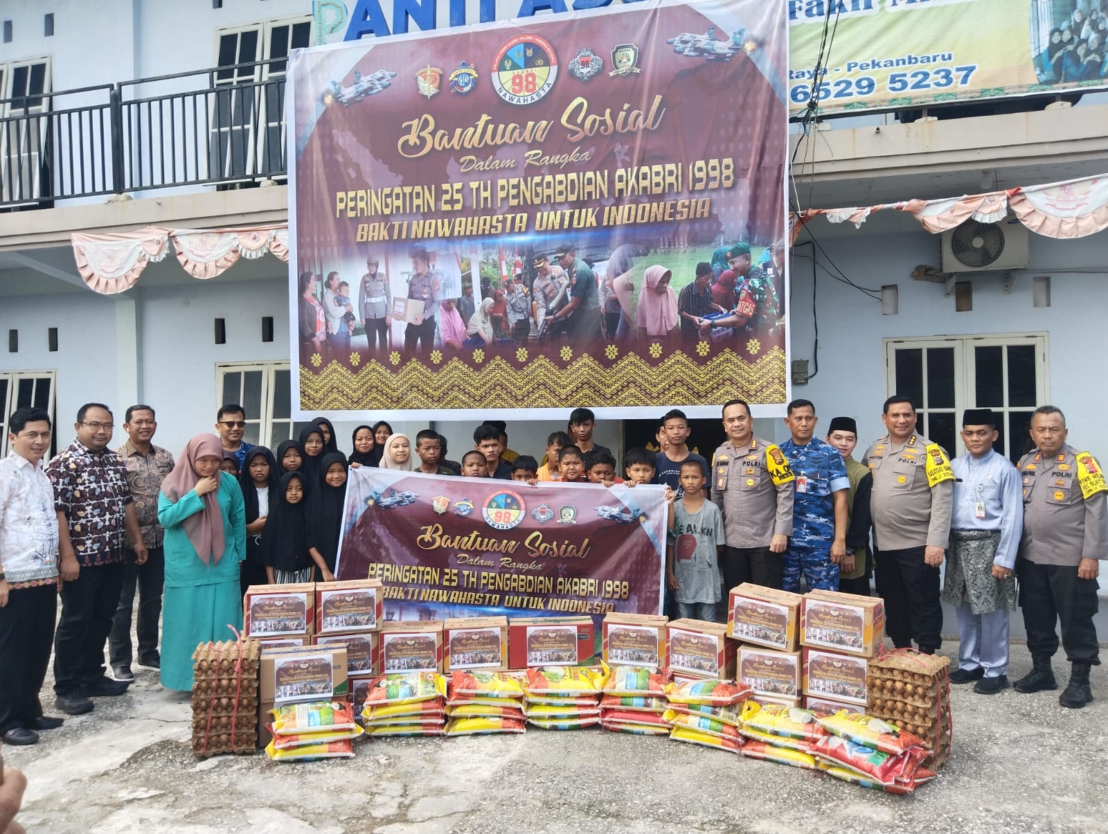 Akabri 1998 Berikan Tali Asih Atas Pengabdian 25 Tahun di Panti Asuhan Al Ilham