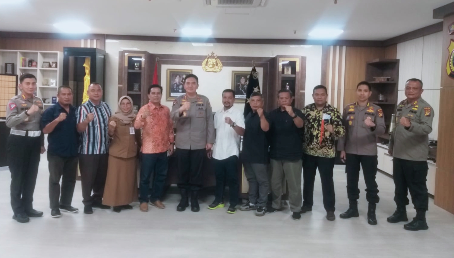 Kapolda Riau Buka Gashuku dan Kenaikan DAN Inkanas