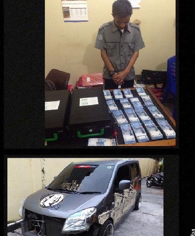 Teknisi ATM BTN Pekanbaru Bobol Uang Rp100 Juta Dibekuk Polisi