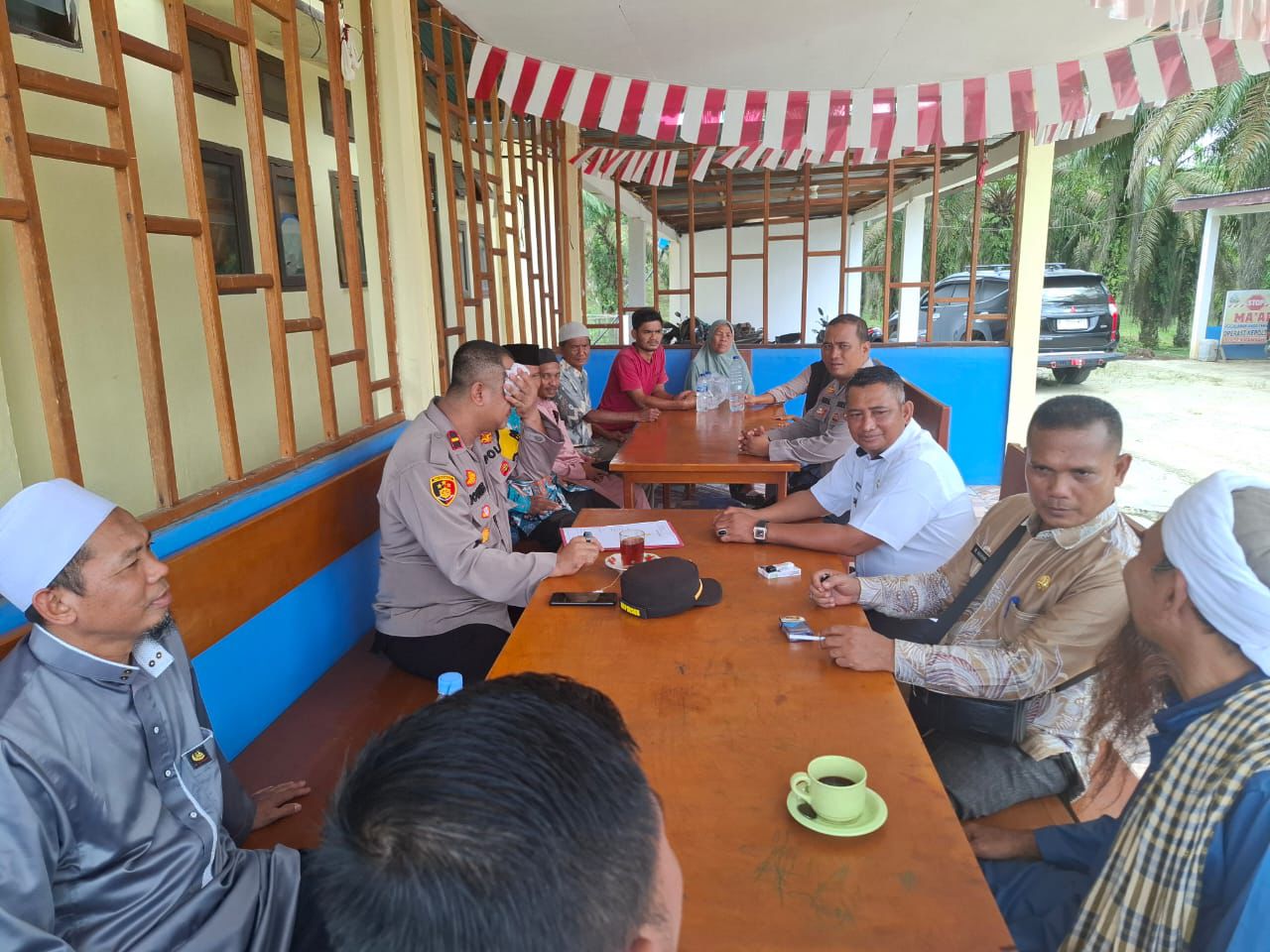 Polsek Rambah Hilir Adakan Cooling System untuk Pilkada 2024 yang Kondusif