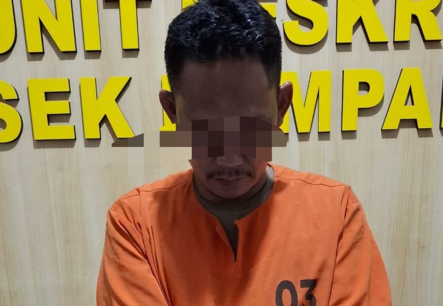 Polsek Kampar Kiri Tangkap Pengedar Sabu di Gudang, Barang Bukti 2,06 Gram