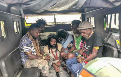 Delapan Orang Ditangkap dalam Pengeledahan Sekretariat KNPB di Mimika