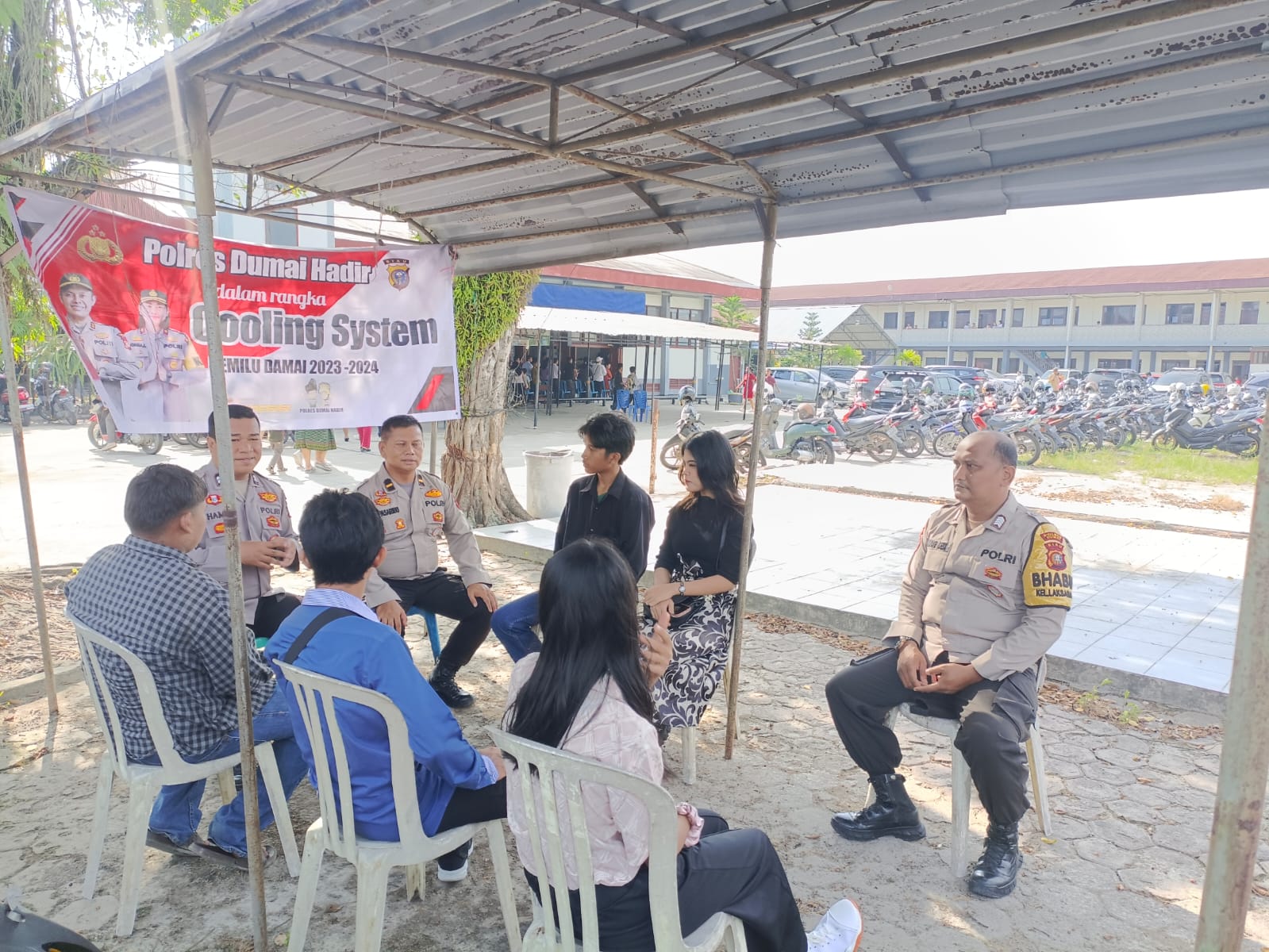 Ipda Horas Patroli Dialogis Ciptakan Pemilu Damai 2024