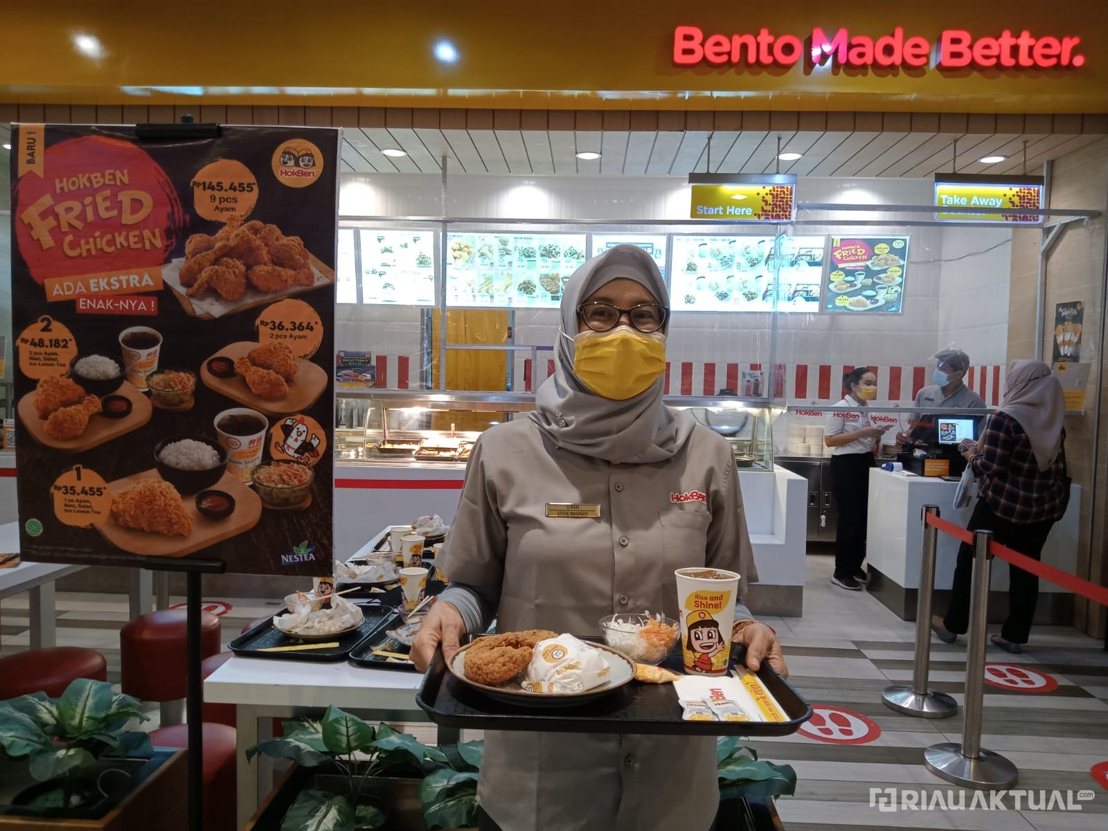 Manjakan Lidah Pelanggan, HokBen Sajikan Ayam Goreng Crispy Bumbu Khas Ala Jepang
