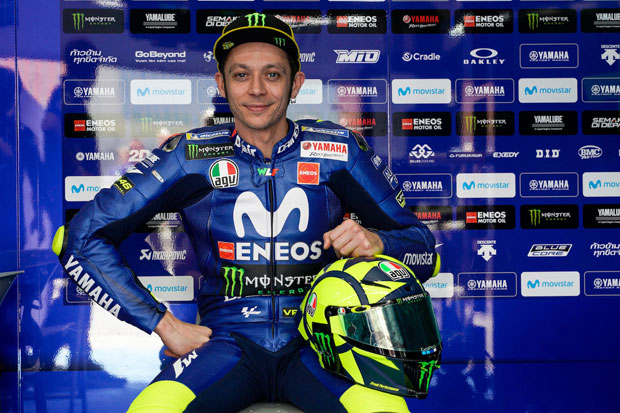 Helm Baru Valentino Rossi Jadi Temuan Baru Ilmu Fisika