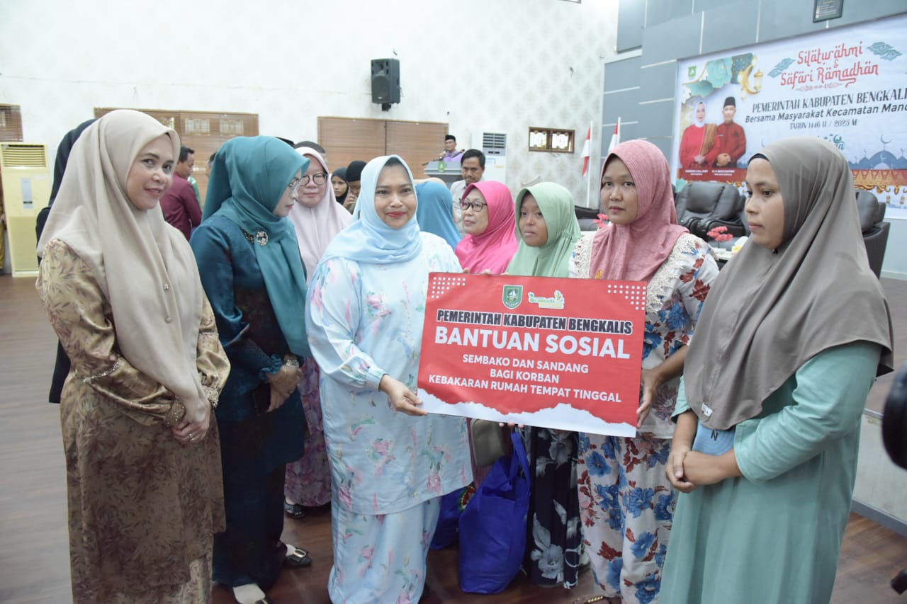 Di Mandau, Bupati Kasmarni Ajak Masyarakat Tingkatkan Keimanan dan Bersatu Bangun Bengkalis