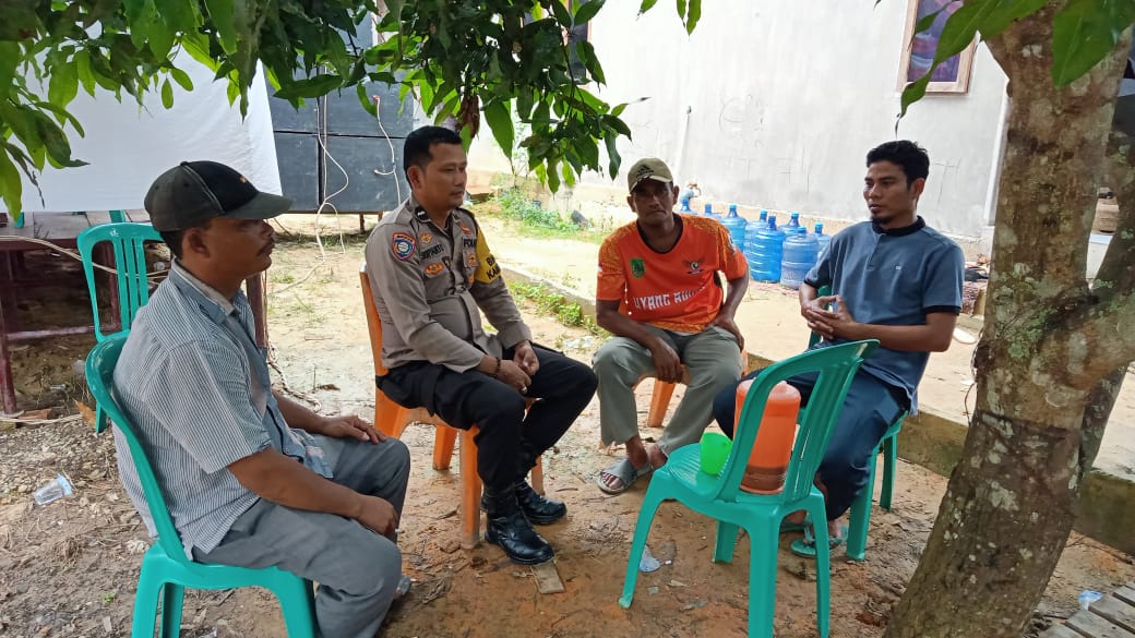 Polsek Bangko Pusako Gelar Cooling System Pilkada Damai di Rokan Hilir