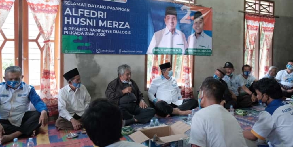 Bapak Pembangunan Kabupaten Siak, H Arwin AS Sebut Alfedri Pemimpin Semua Golongan