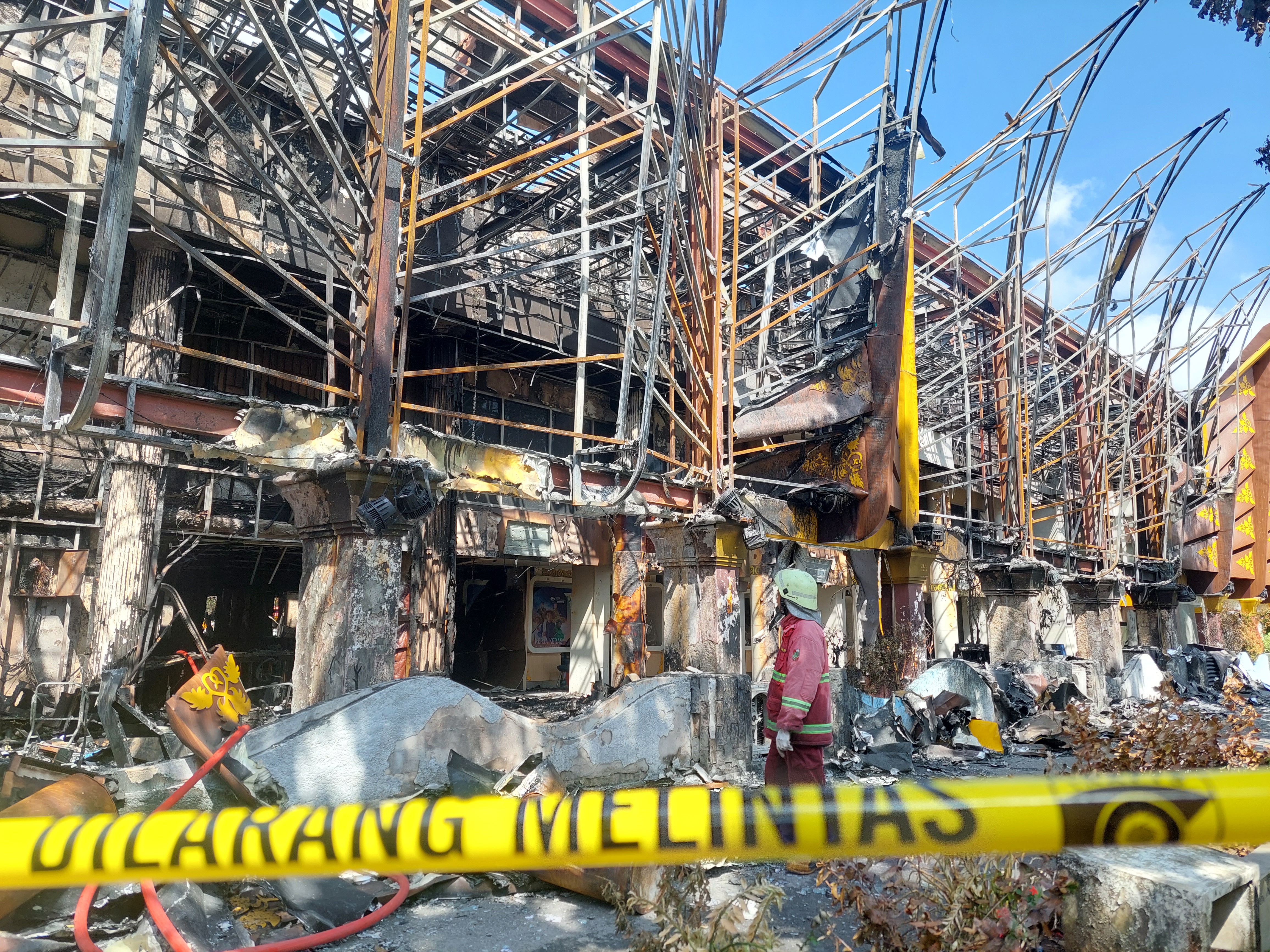 Penyidik Akan Sita CCTv Usut Penyebab Kebakaran MPP Pekanbaru