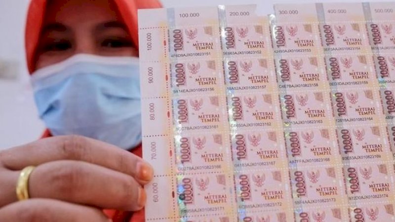 Materai Baru 10000 Mulai Beredar, Begini Ciri-cirinya