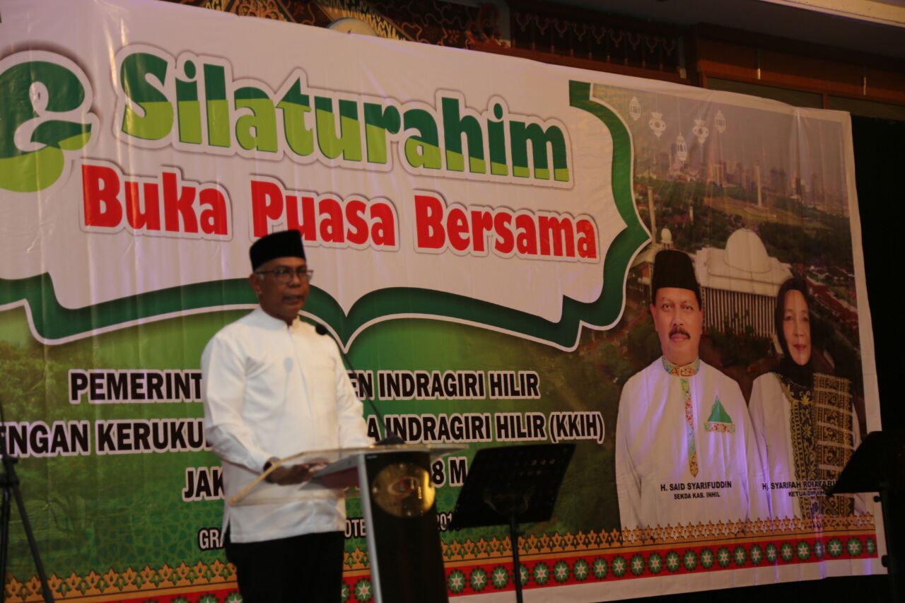 Pemkab Inhil Buka Bersama Masyarakat Inhil di Jakarta