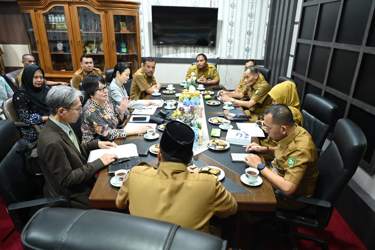 Delegasi Jepang dari Ube IECA Kunjungi Bengkalis, Pererat Kerjasama Bidang Lingkungan