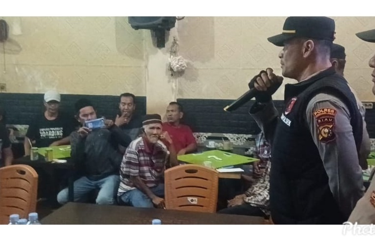 Kapolsek Tembilahan Hulu Pimpin Patroli 3C dan Cooling System