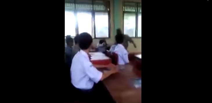Terungkap! Vidio Siswa Dihajar di Kelas Terjadi Disalah Satu SMK Pontianak, Pelaku Bukan Guru