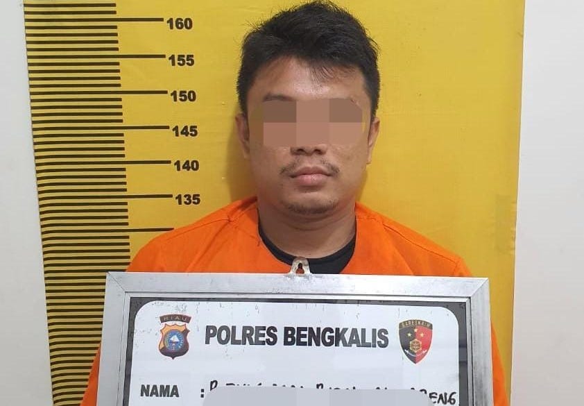 Satresnarkoba Bengkalis Tangkap Pemuda Pengangguran Edarkan Narkoba