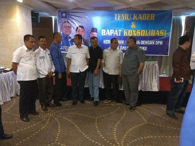 Sekretaris DPW PAN Riau Diganti, Ini Penjelasan Irwan Nasir