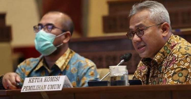 Ketua KPU Arief Budiman Ngaku Kena Corona