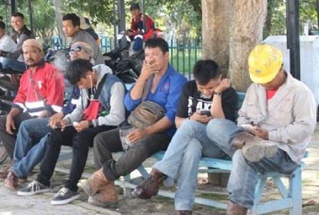 Kembali pekerja PT CNCEC Dumai melapor ke Disnakertrans