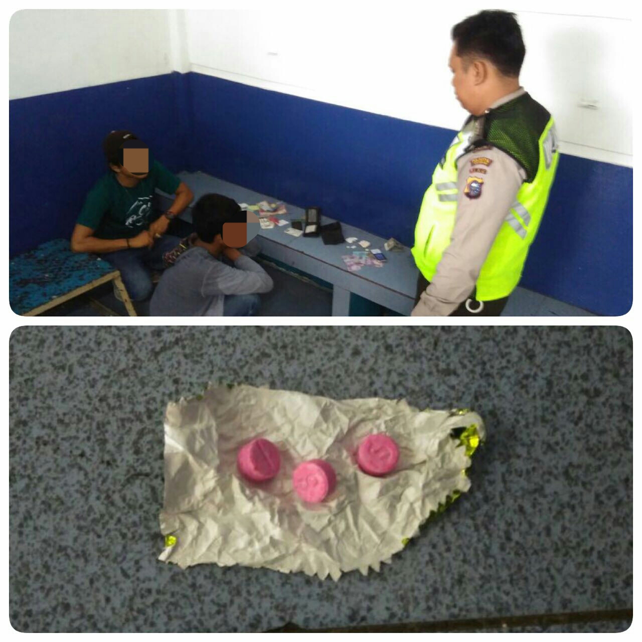 Gelisah Saat Terjaring Polantas, Ternyata Pengendara Ini Bawa Ekstasi