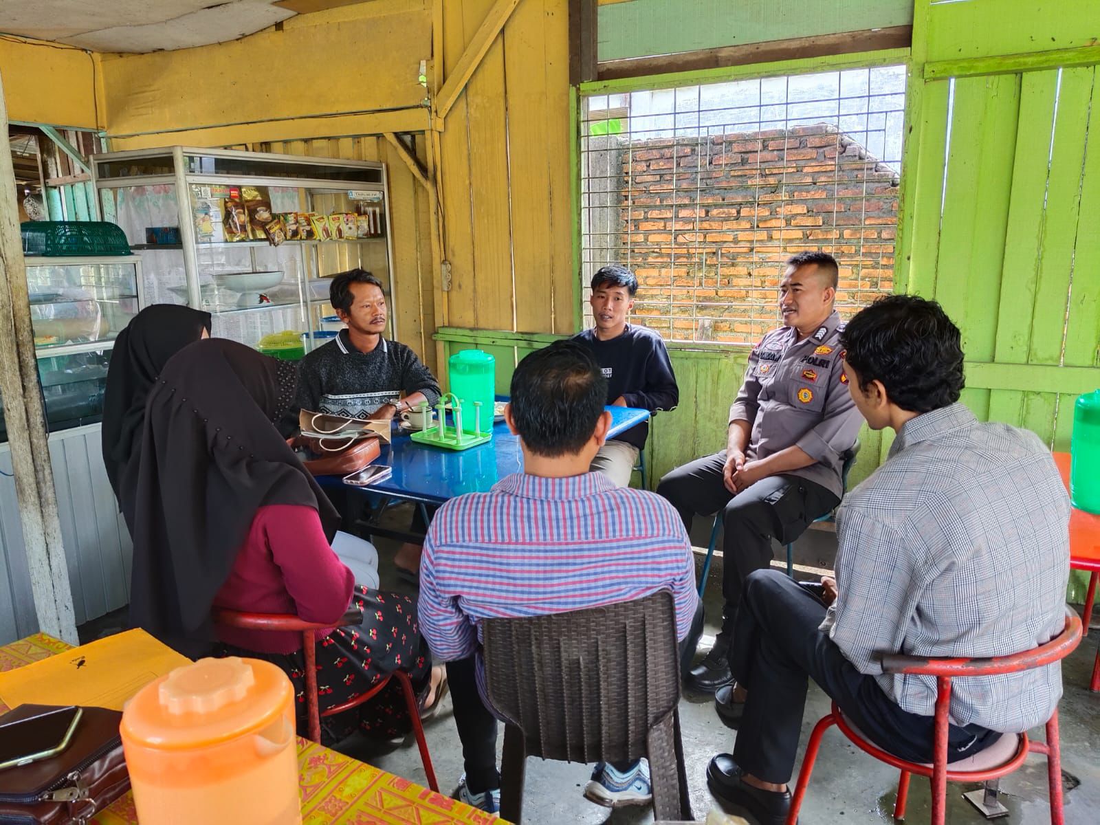 Polres Rokan Hulu Gelar Cooling System di Rambah untuk Ciptakan Pilkada Aman dan Damai