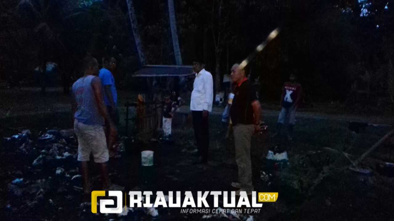 Rumah Warga Koto Kombu Kuansing Hangus Terbakar