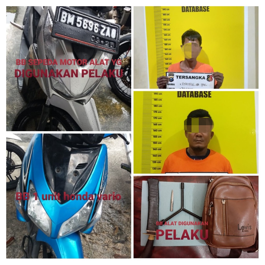 Sudah Ratusan Kali Curi Motor, Residivis di Pekanbaru Ini Kembali Mendekam Dalam Sel