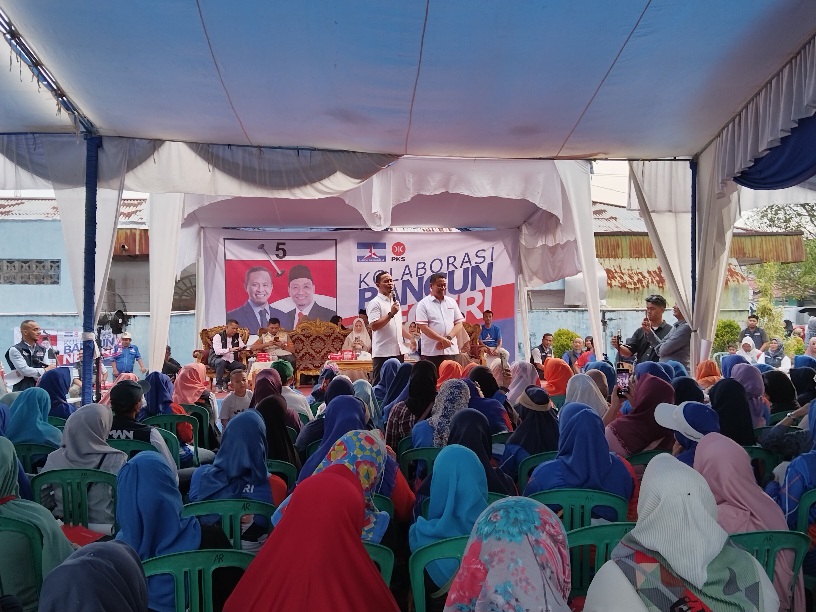 Kampanye di Tangkerang Utara, Agung Nugroho Kenang Masa Kecil dan Janjikan Perubahan