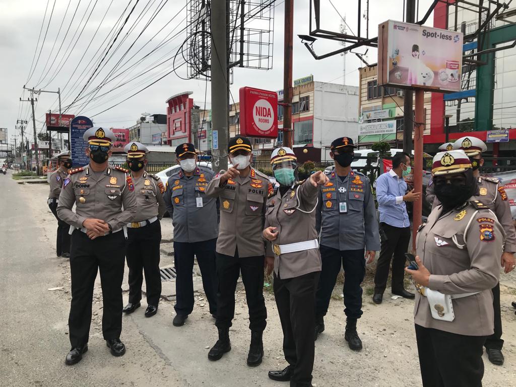 Dishub Provinsi Cek Kesiapan Pemberlakuan ETLE dengan Dirlantas Polda Riau, Ini Titiknya