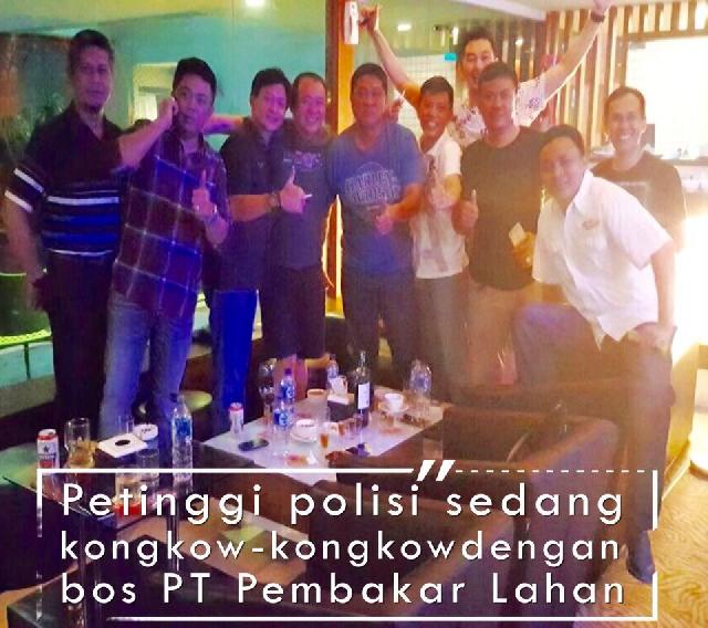 BEM UR Sorot Foto Kongkow-Kongkow Diduga Polisi di Riau dengan Bos PT APSL