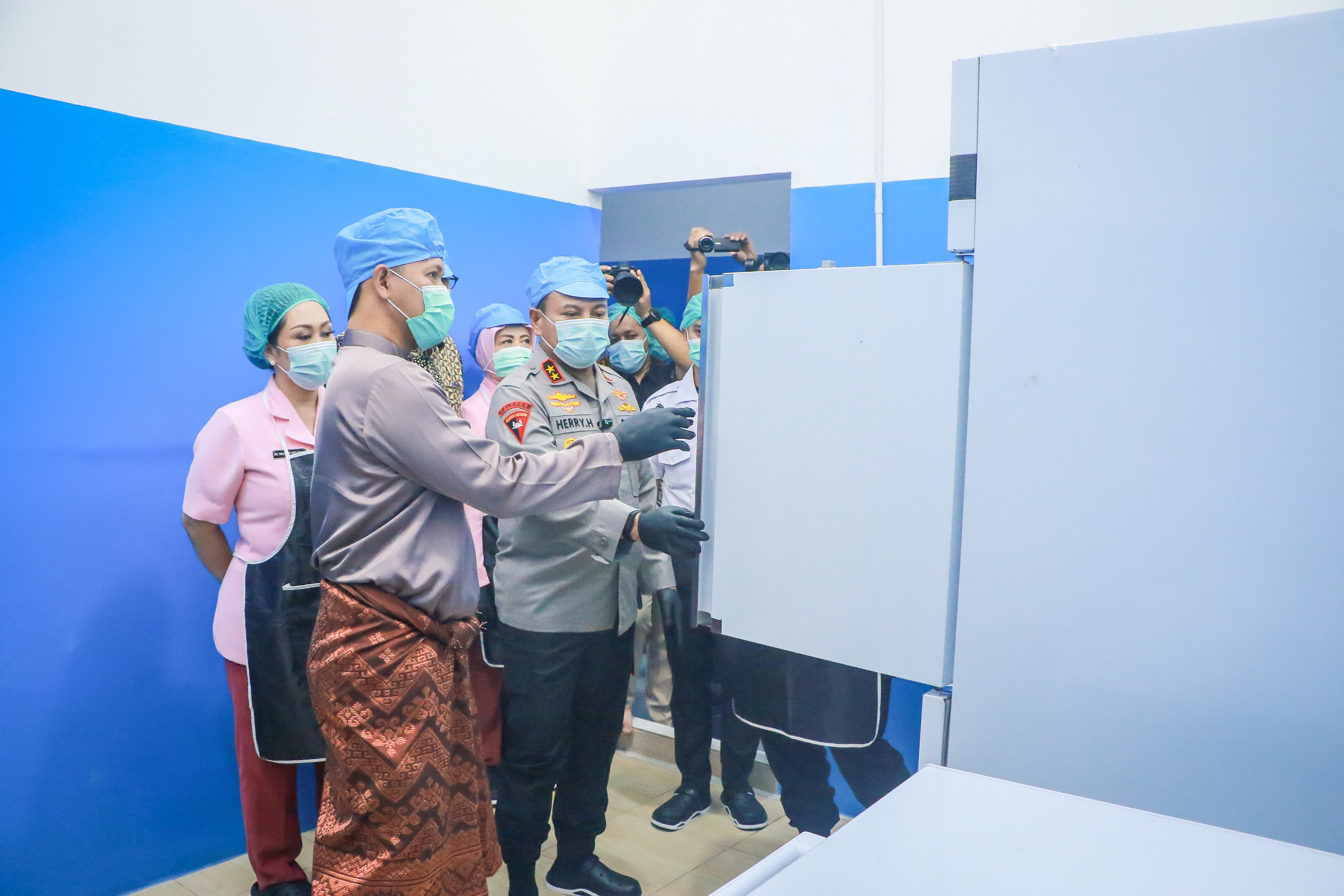 Wako Agung Tinjau SPPG Polresta Pekanbaru I, Puji Standar Dapur Diatas Rata-rata