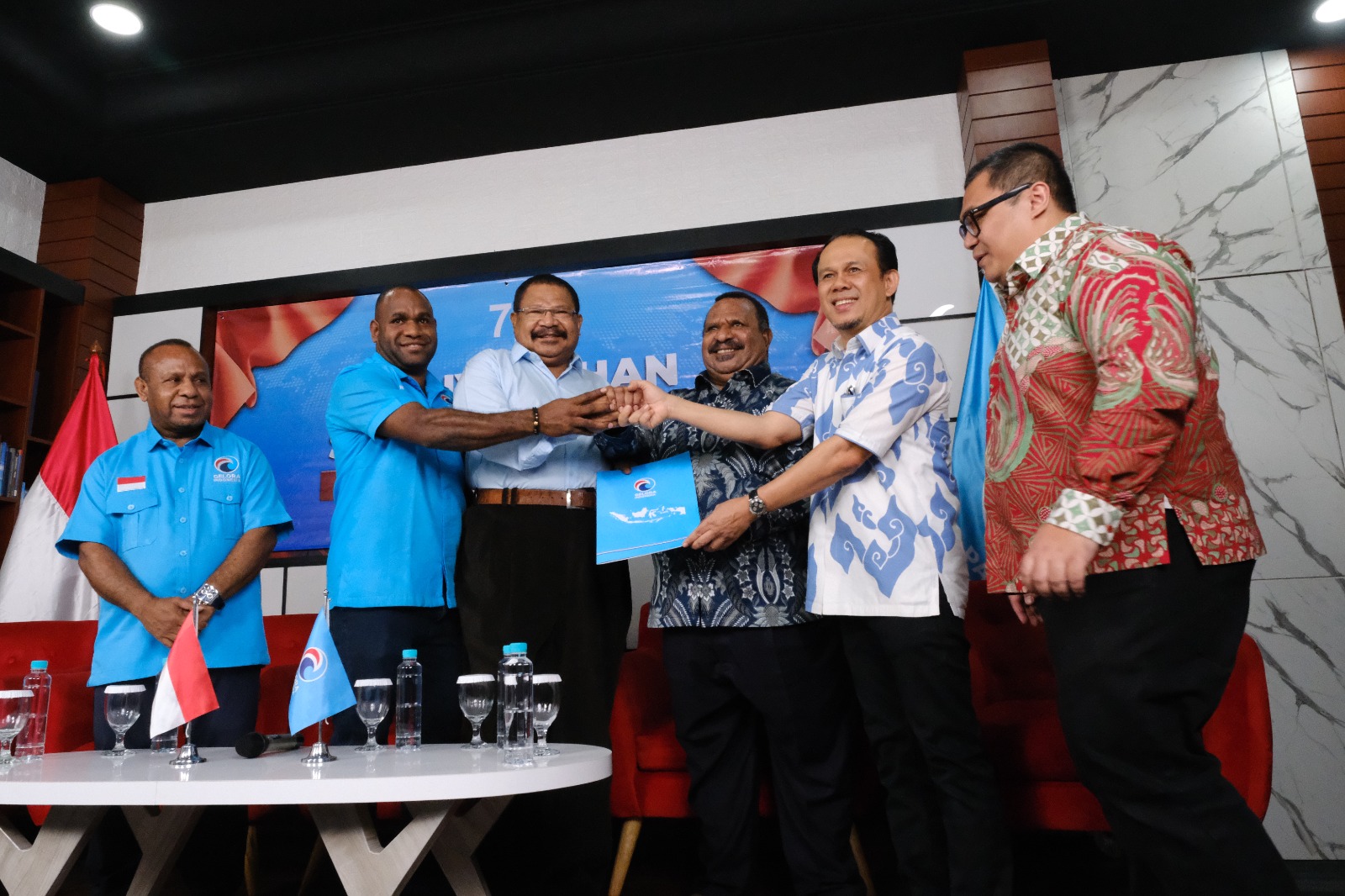 Partai Gelora Dukung Duet Jhon Tabo-Ones Pahabol di Pilgub Papua Pegunungan