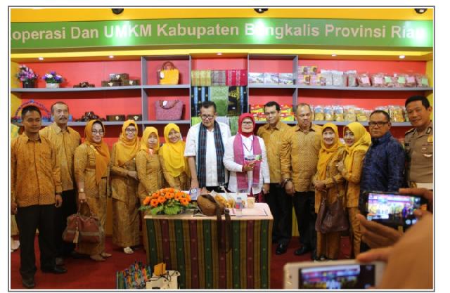 Gebyar Wisata Banten 2016, Produk Unggulan Bengkalis Diminati Pengunjung